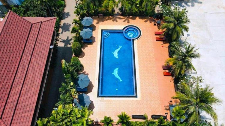 ดารารังสี อังกอร์ โฮเต็ล Hotel เสียมราฐ ภายนอก รูปภาพ