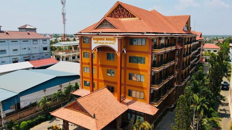 ดารารังสี อังกอร์ โฮเต็ล Hotel เสียมราฐ ภายนอก รูปภาพ